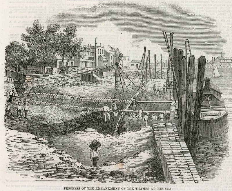 Thames Embankment en Chelsea de English School