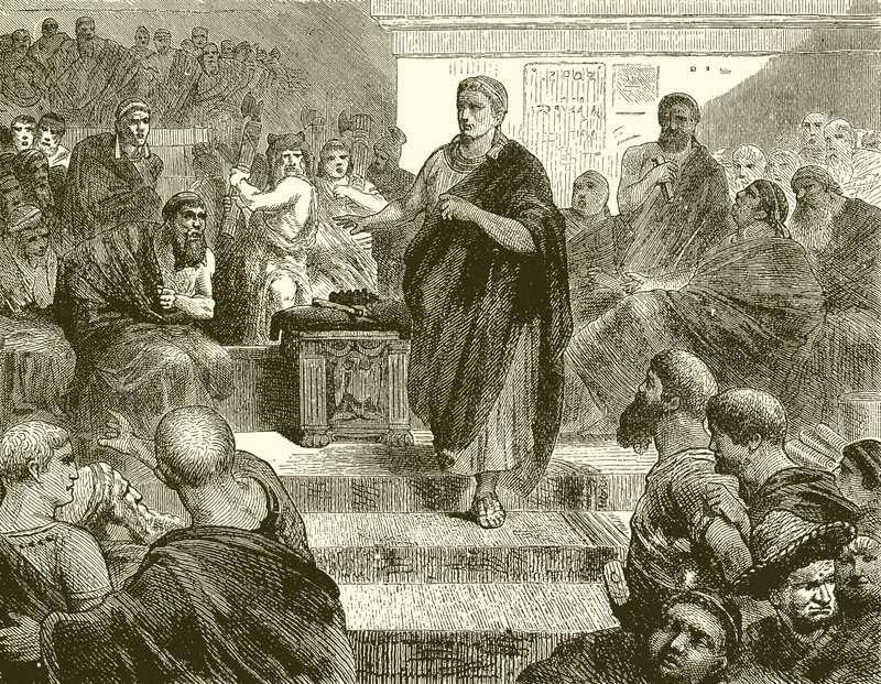 La abdicación de Sila de English School