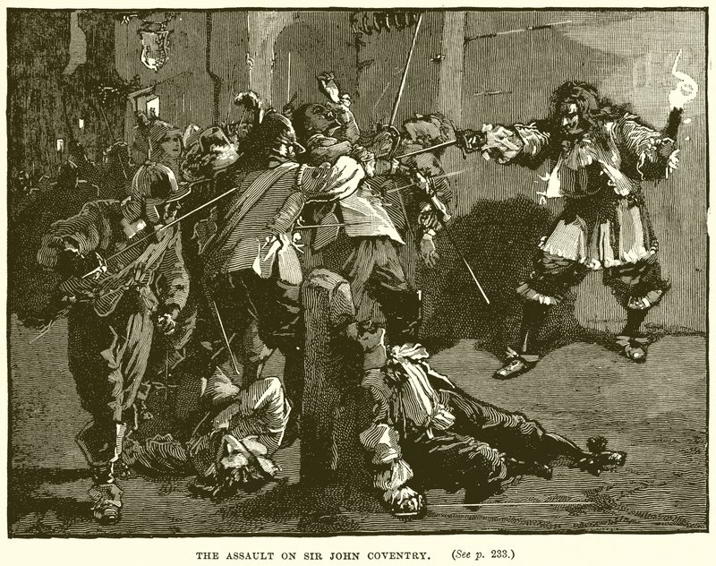 El asalto a Sir John Coventry de English School