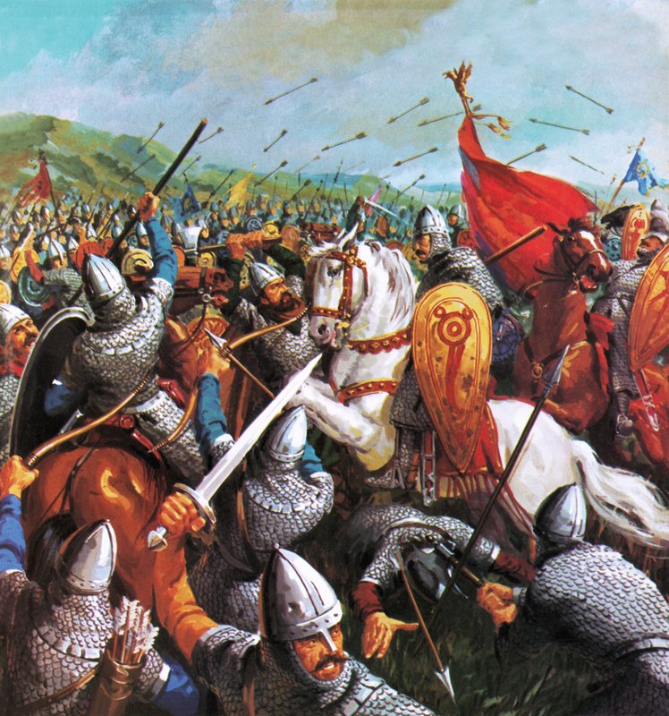 La Batalla de Hastings de English School