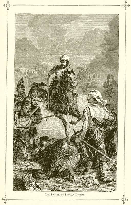 La batalla de Purwan Durrah de English School