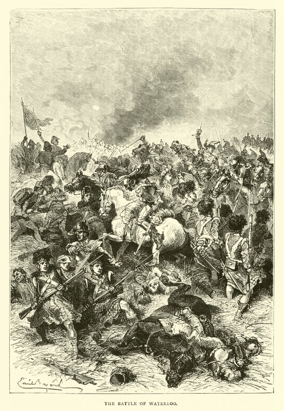 La Batalla de Waterloo de English School