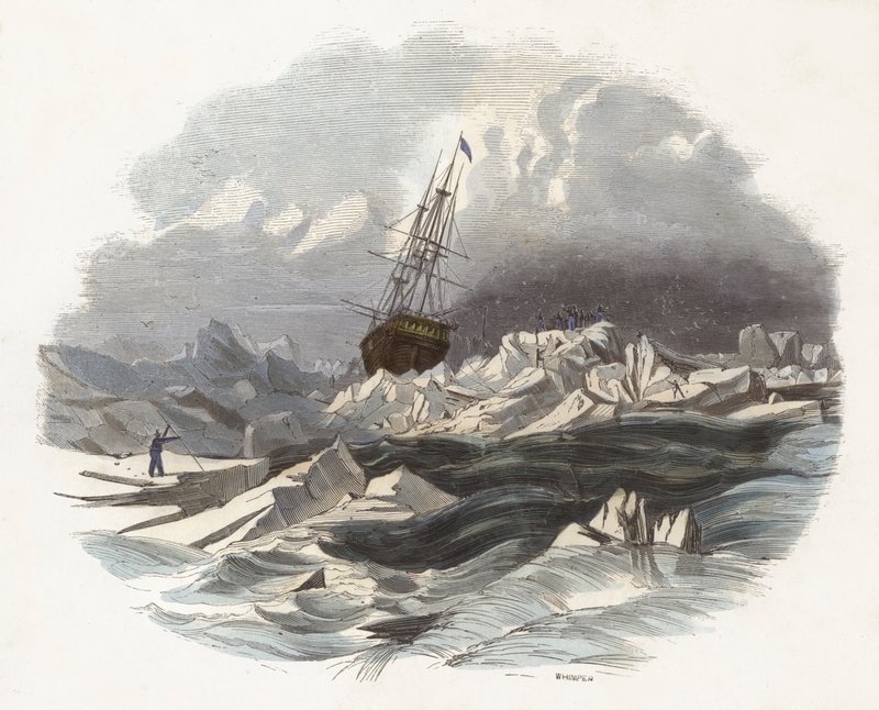 La ruptura de los témpanos de hielo de English School