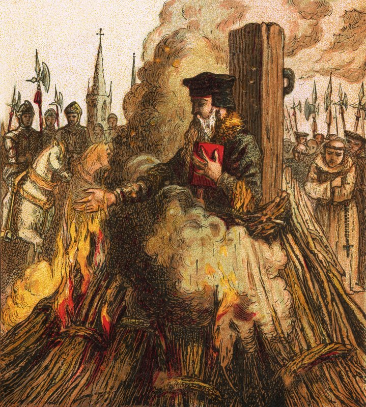 La Quema de Cranmer de English School