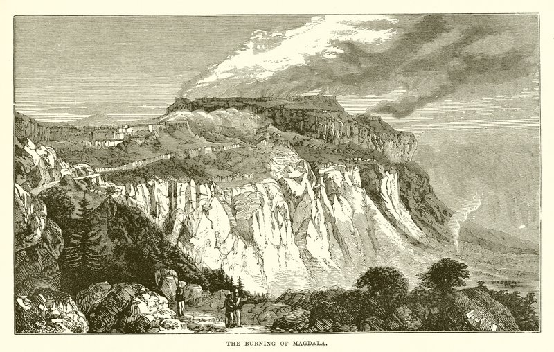 El incendio de Magdala de English School
