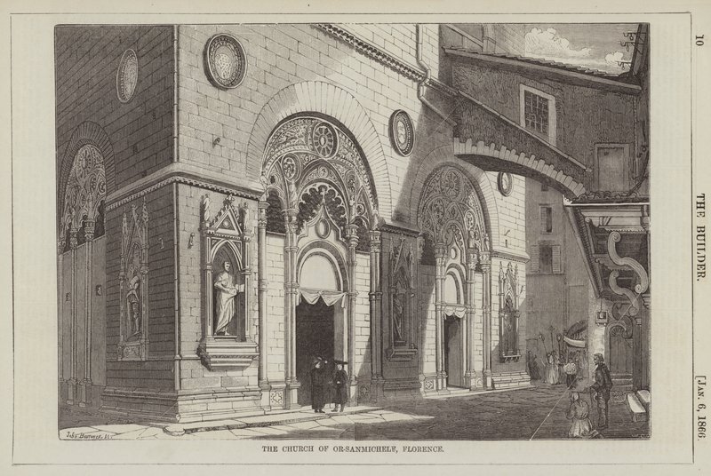 La Iglesia de Or-sanmichele, Florencia de English School