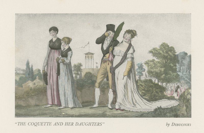 La coqueta y sus hijas de English School