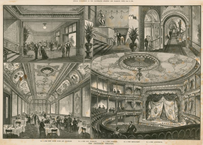 El Teatro Criterion, Londres de English School
