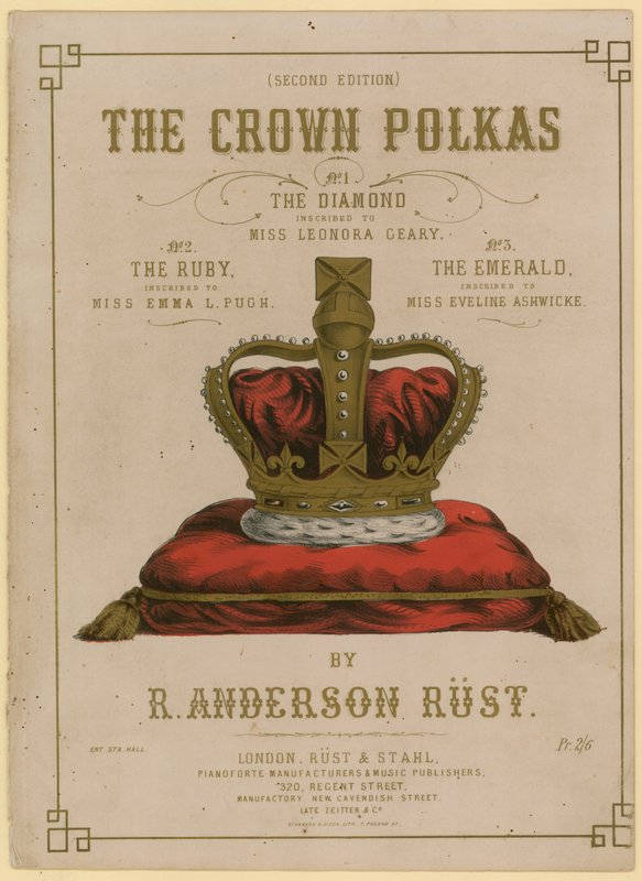 Las Polkas de la Corona por R Anderson Rust de English School
