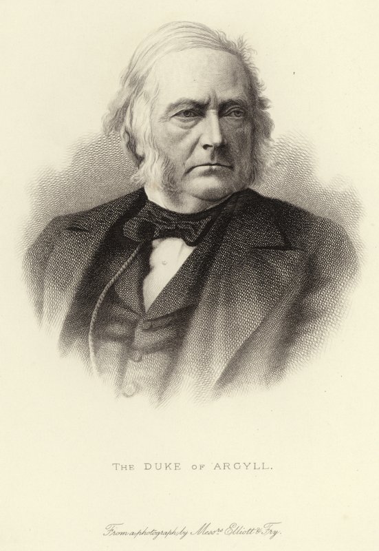 El Duque de Argyll (1823 - 1900) de English School