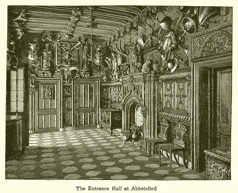 El Vestíbulo de Entrada en Abbotsford de English School