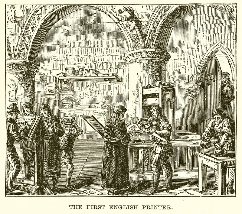 El primer impresor inglés de English School
