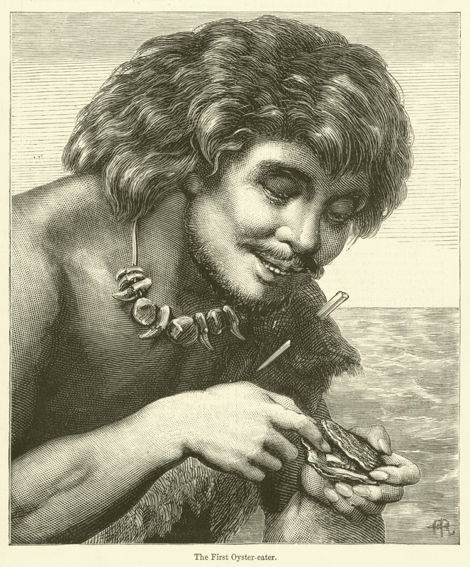 El primer ostrero (grabado) de English School