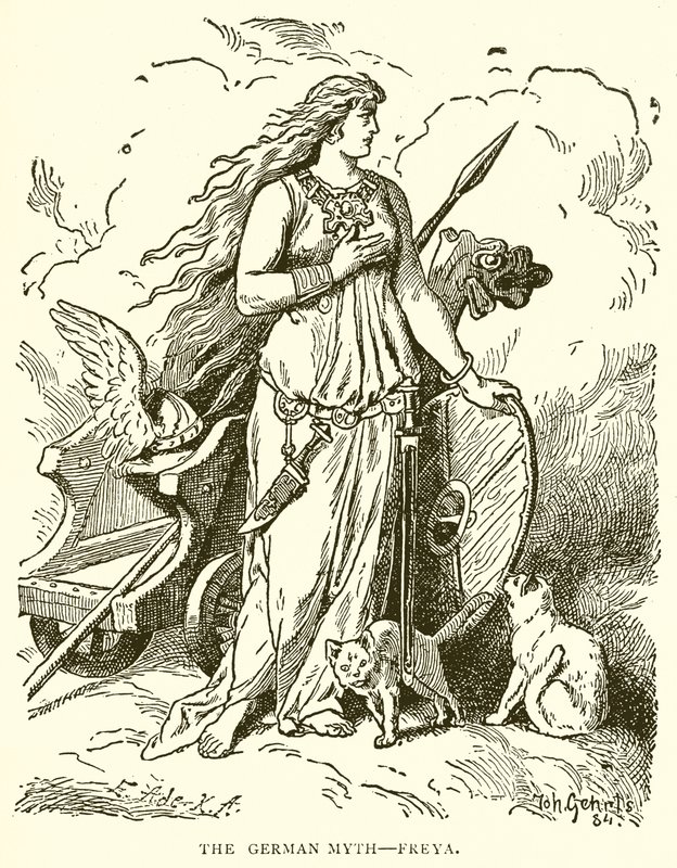 El mito alemán--Freya de English School