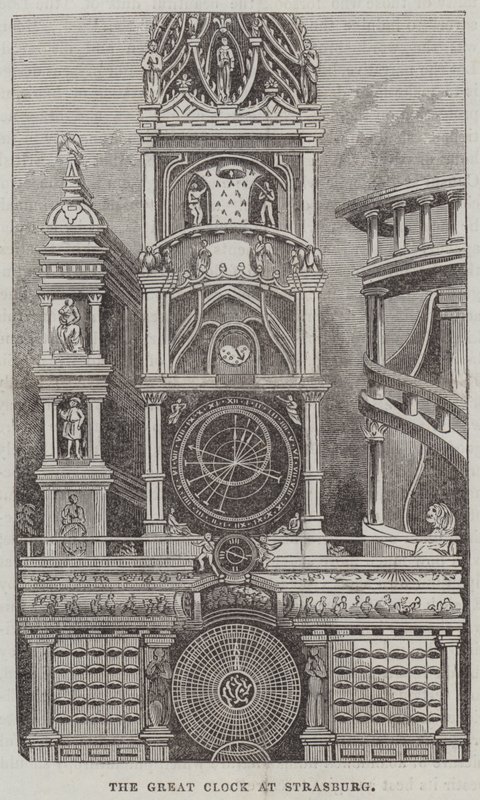 El Gran Reloj de Estrasburgo de English School