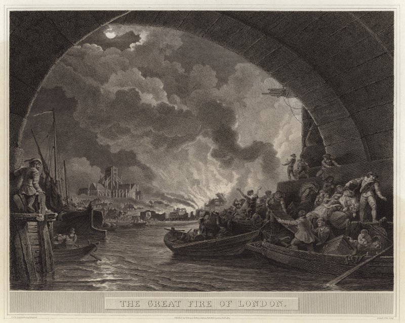 El Gran Incendio de Londres de English School