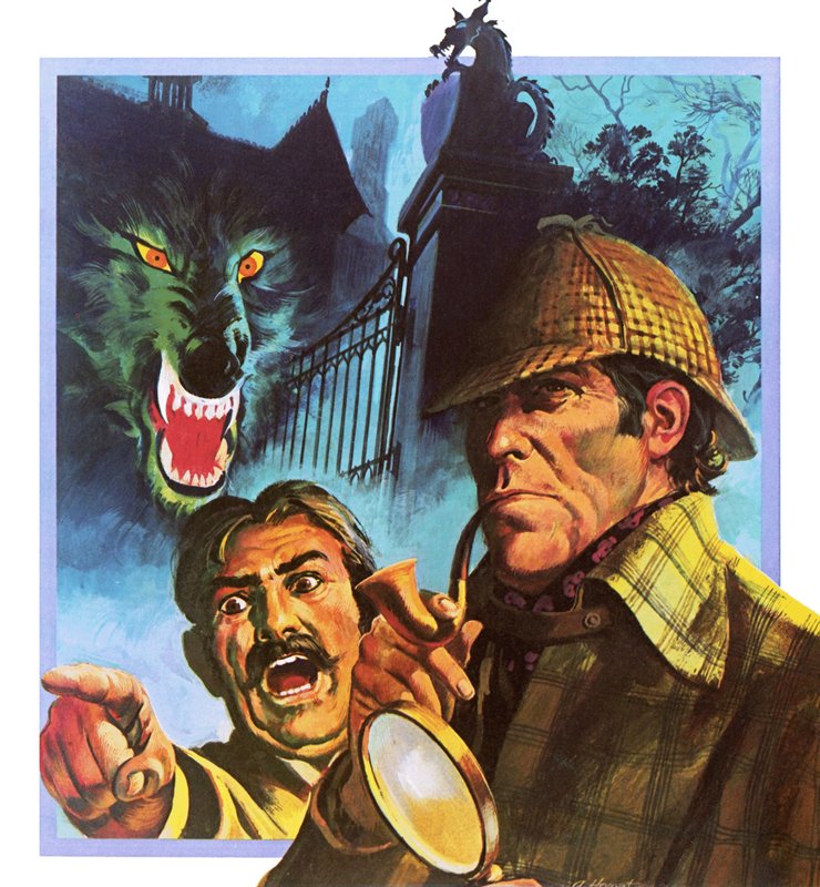 El sabueso de los Baskerville de English School