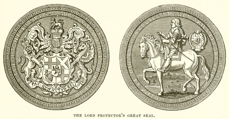 Gran sello del Lord Protector de English School