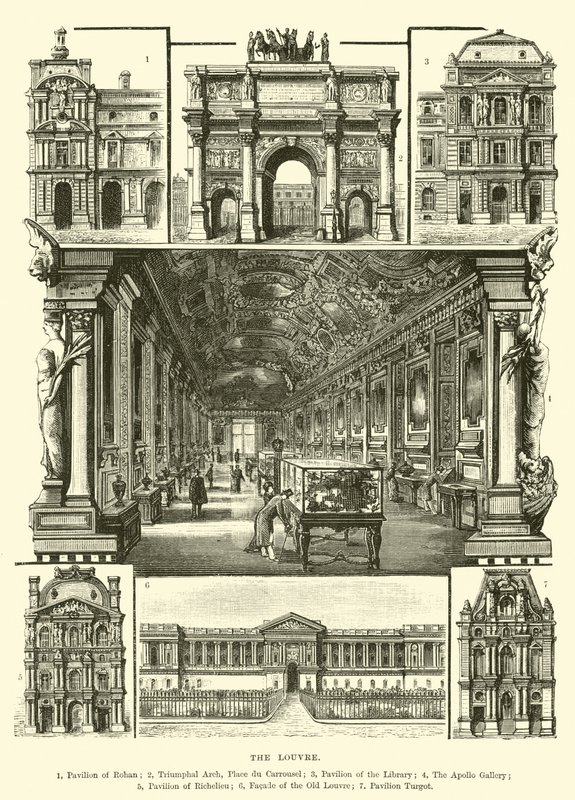 El Louvre de English School