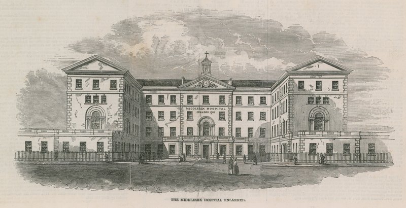 El Hospital Middlesex ampliado de English School