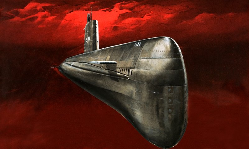 El Nautilus, el primer submarino de propulsión atómica de English School