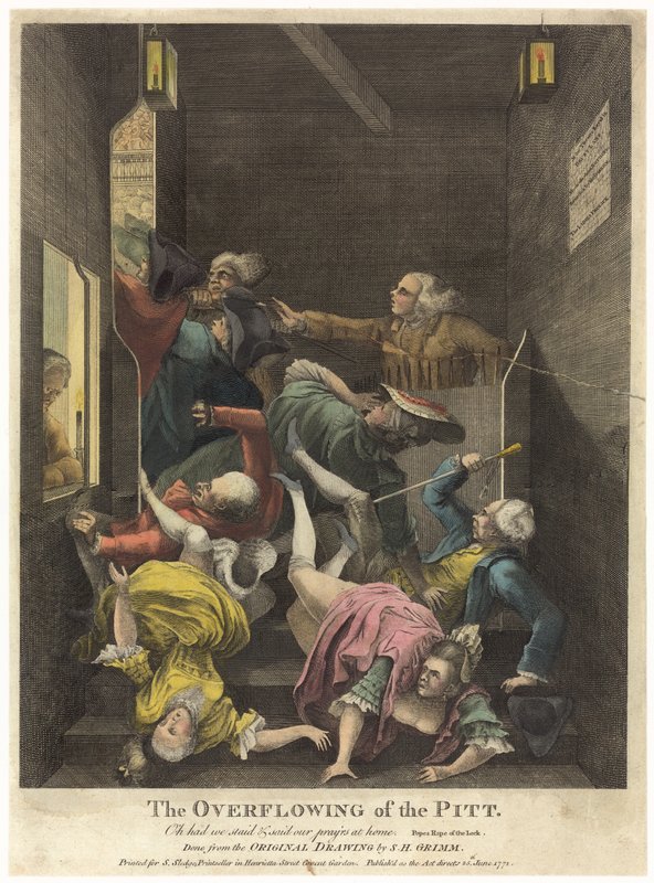 El desbordamiento del pozo de English School