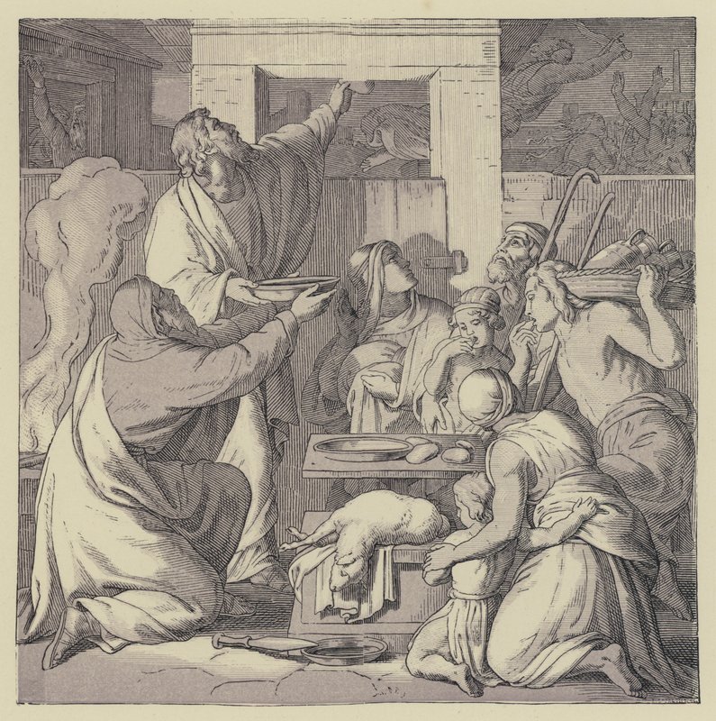 La Pascua (grabado) de English School