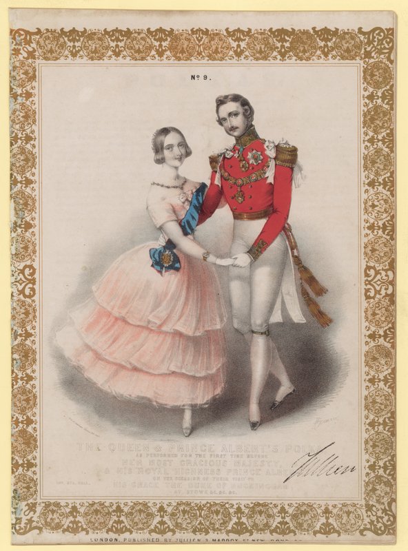 La polca de la Reina y el Príncipe Alberto de English School