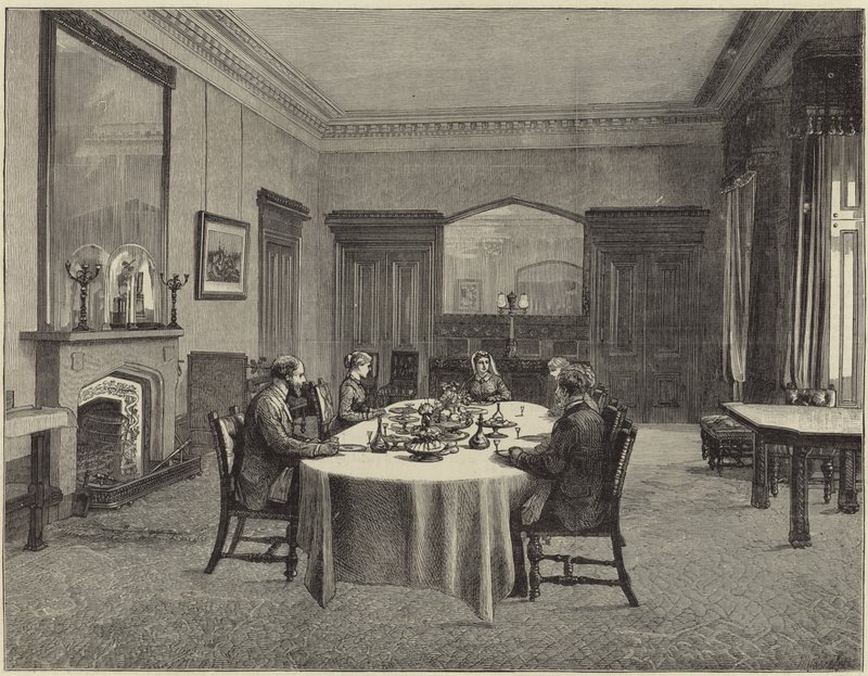 La Reina en Balmoral de English School