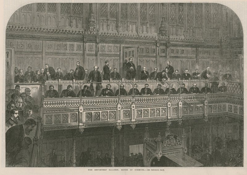 La Galería de Reporteros, Cámara de los Comunes de English School