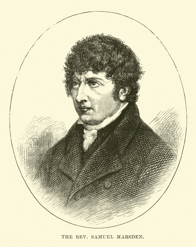 El reverendo Samuel Marsden de English School