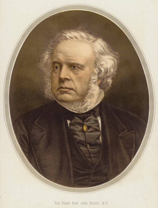 The Right Honourable John Bright, MP (cromolito) de English School