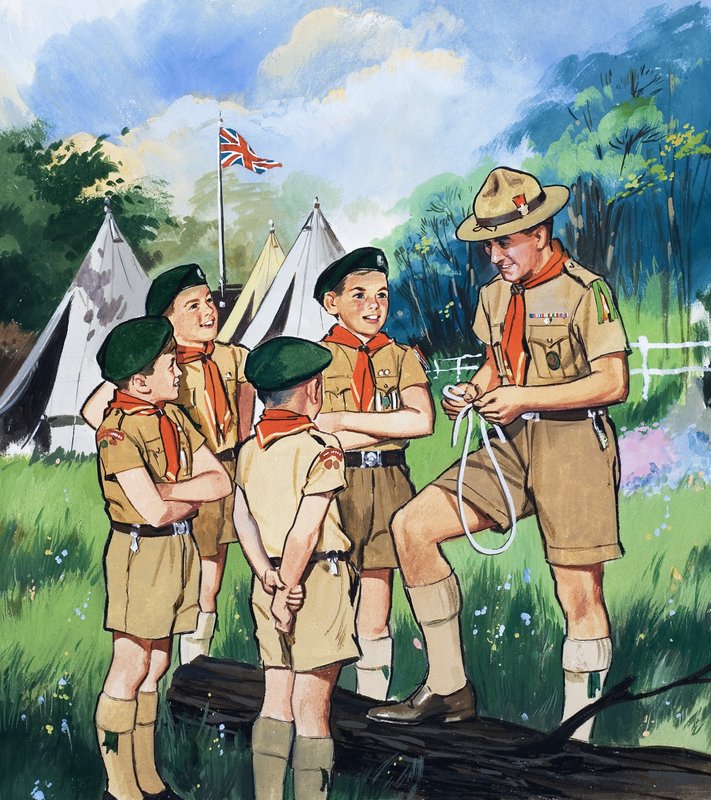 Los scouts de English School