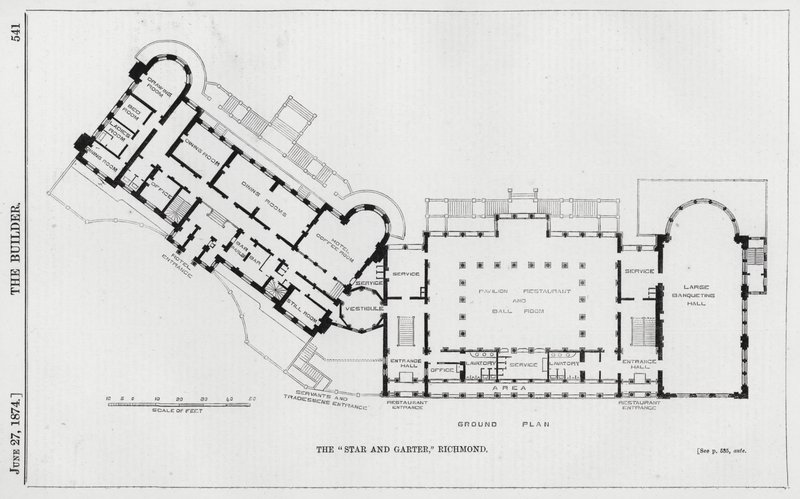El "Star and Garter," Richmond de English School