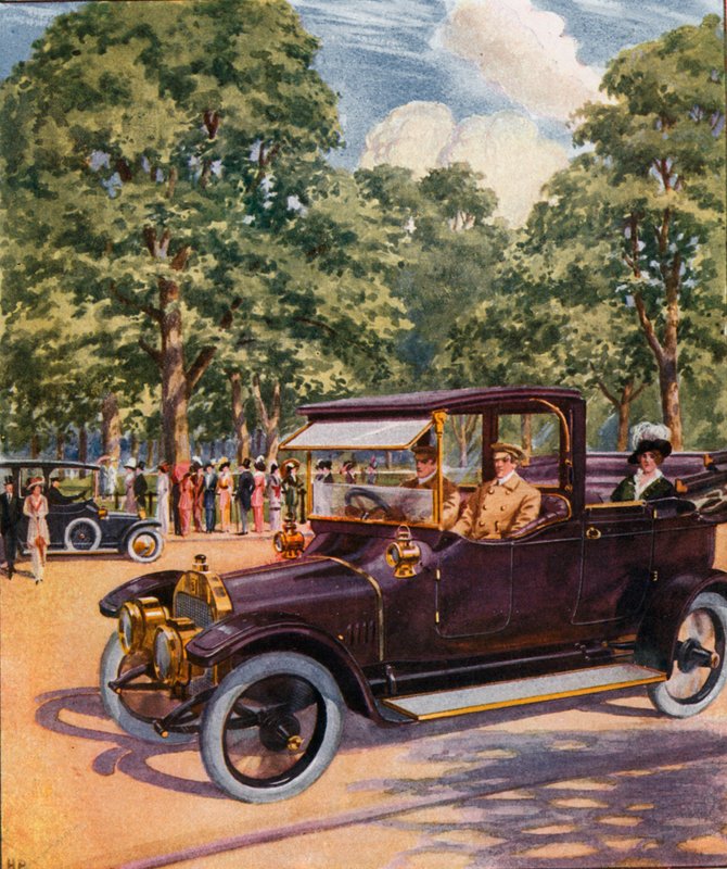 El coche Straker-Squire de English School