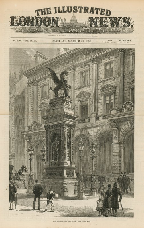 El memorial de Temple Bar de English School