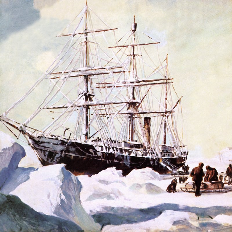 La Terra Nova en la Antártida de English School
