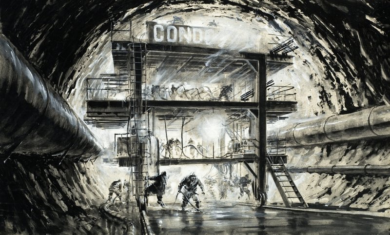 Los tuneladores del Mont Blanc de English School