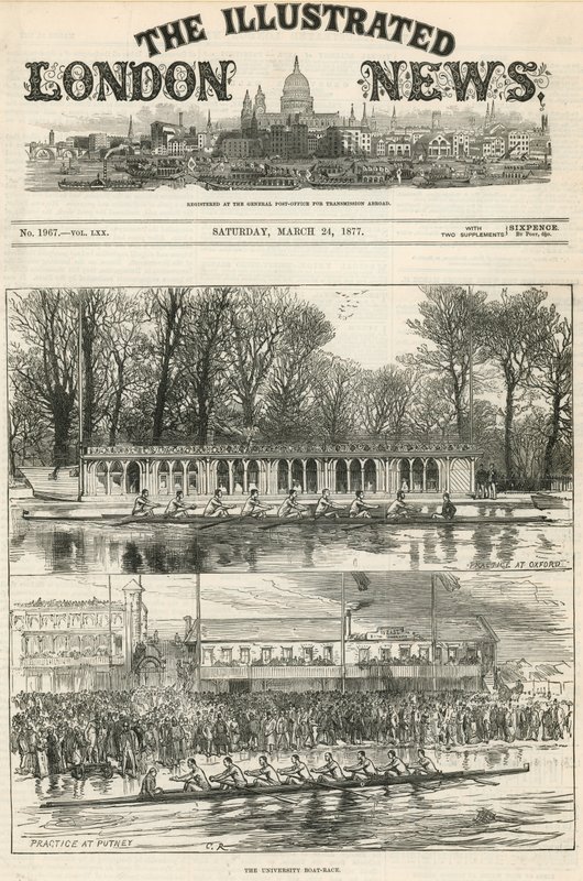 La carrera de botes de la Universidad de English School