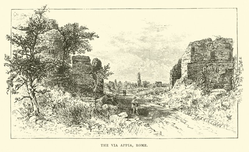 La Vía Apia, Roma de English School