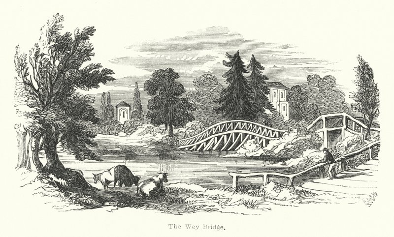 El Puente Wey (grabado) de English School