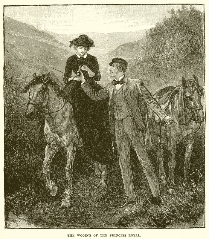 El cortejo de la Princesa Real de English School