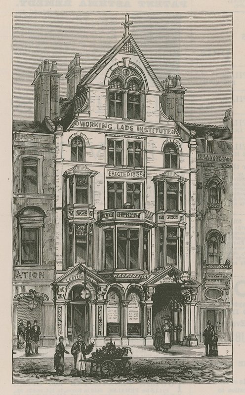 El Instituto de Jóvenes Trabajadores, Whitechapel de English School