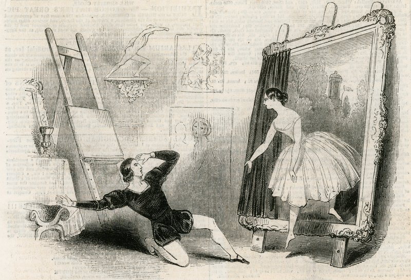 El delirio de un pintor de English School