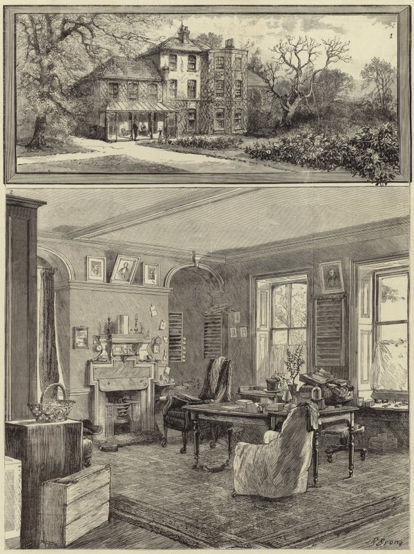 El hogar del difunto Charles Darwin de English School