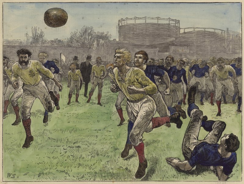 El partido internacional de fútbol de English School
