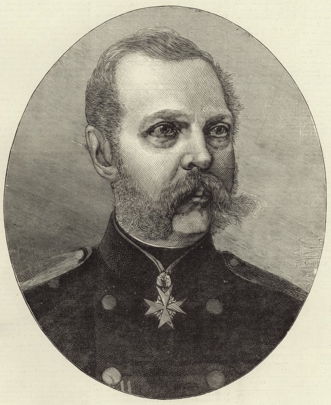 El difunto emperador Alejandro II de English School