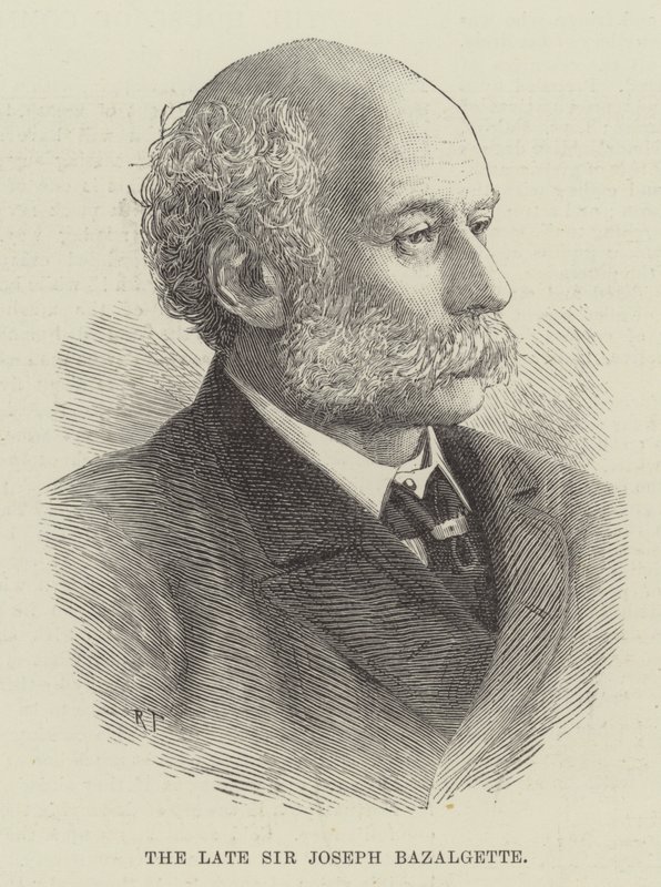 El difunto Sir Joseph Bazalgette de English School