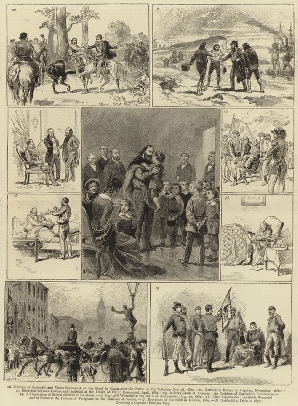 La vida de Giuseppe Garibaldi de English School