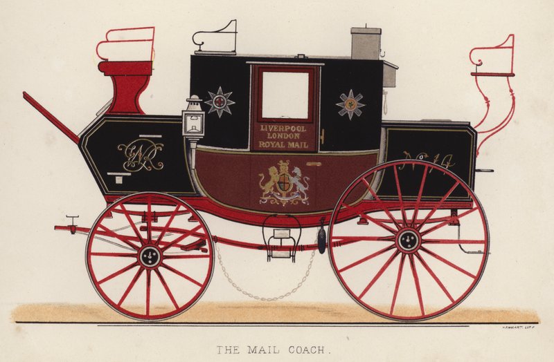 El coche de correos de English School